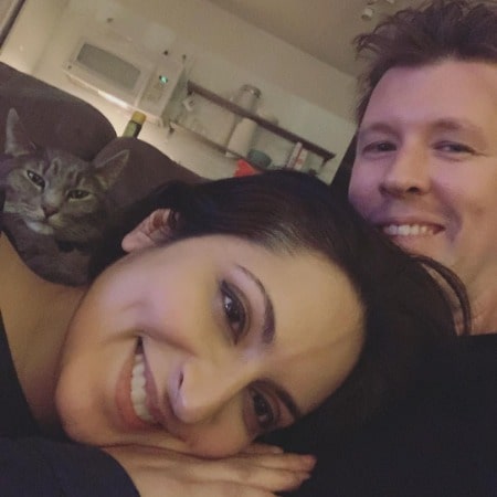 Zehra Fazel with Barry J Neely.